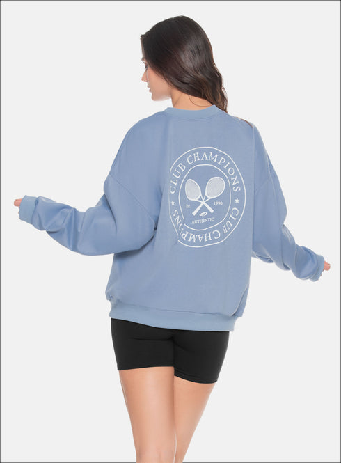 Sudadera Deportiva Mujer Babalú® Azul cielo Unitalla 109503